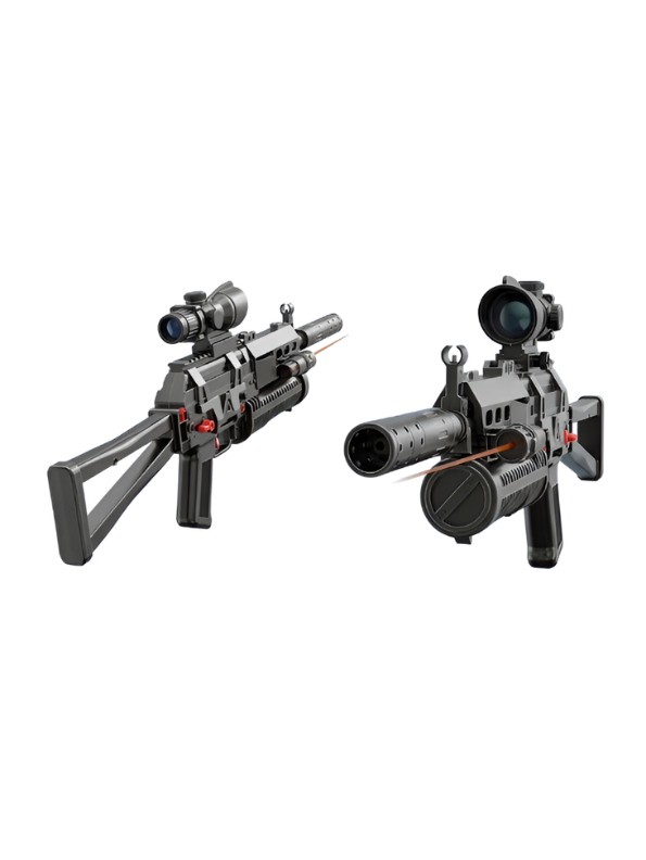 PP-19 Bison Toy Submachine Gun with Tactical Scope & Laser Sight NX16427.