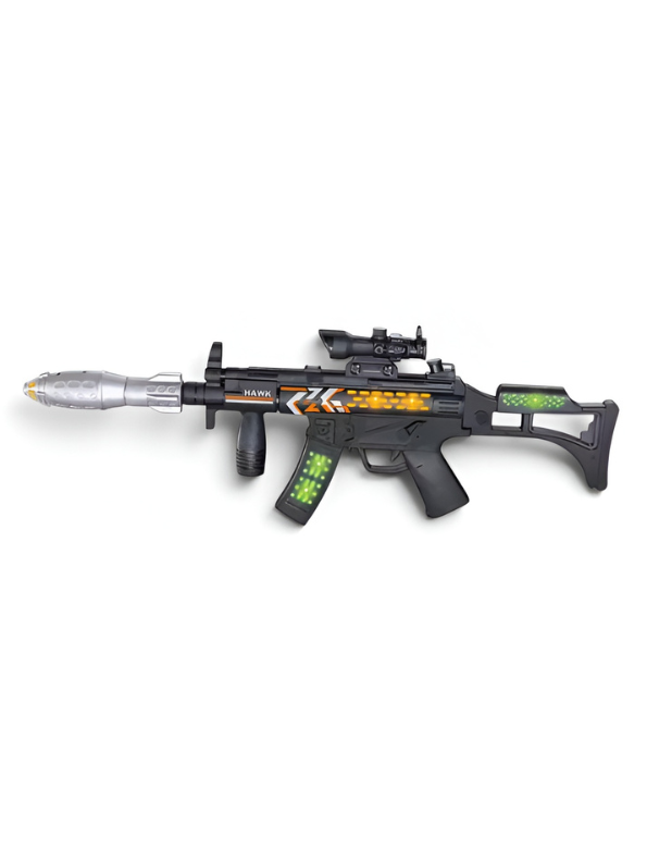 PUBG Flash Cannon Toy Gun with Realistic Smoke Effect MD318