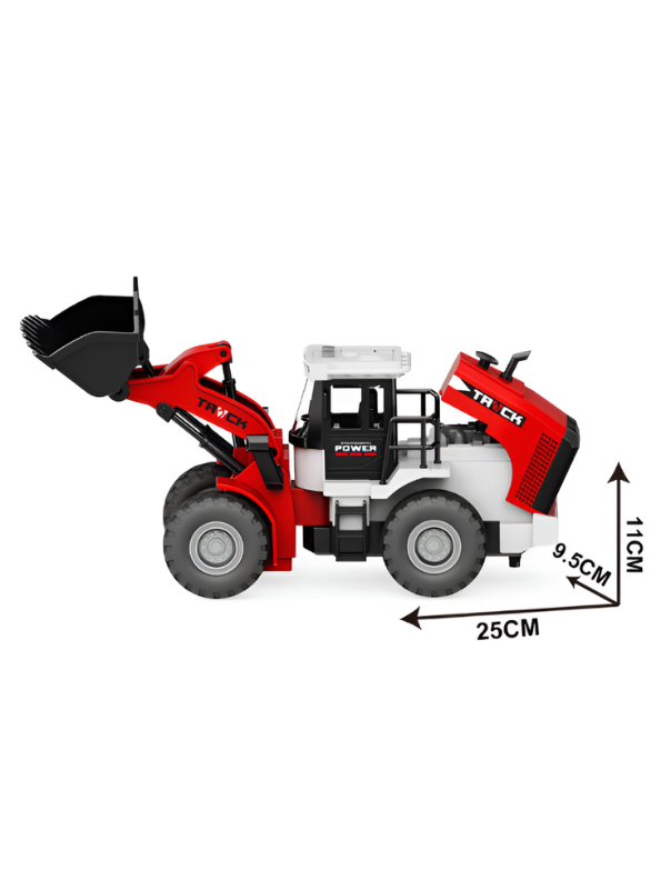 Pack Of 2 Inertial Engineering Loader Truck Toy 1:43 Scale | Construction Vehicle MD724