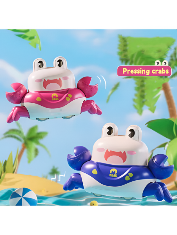 Pack of 2 Crawling Crab Toys MD388.