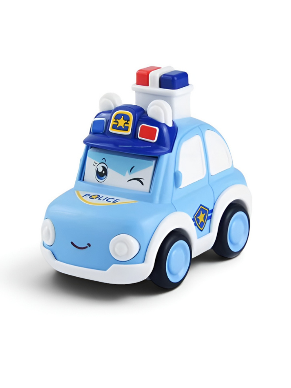Pack of 2 Press and Go Cartoon Toy Cars MD596.