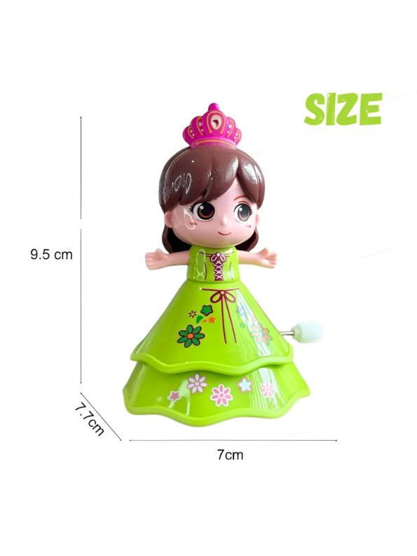Pack of 4 Dancing Princess Wind-Up Toys LMI13018.