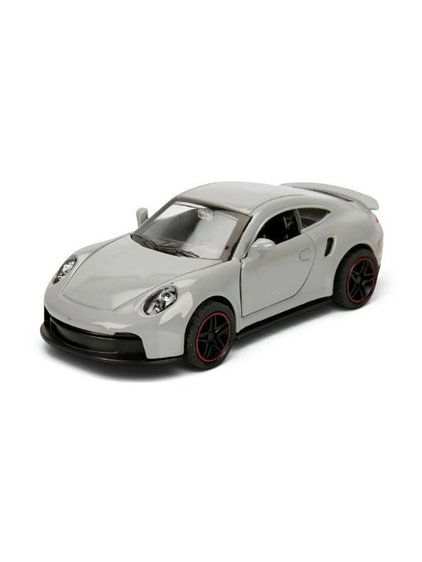Pack of 4 Die-Cast Metal Supercar Models - 1:43 Scale Pull Back Toy Cars LMI11356.