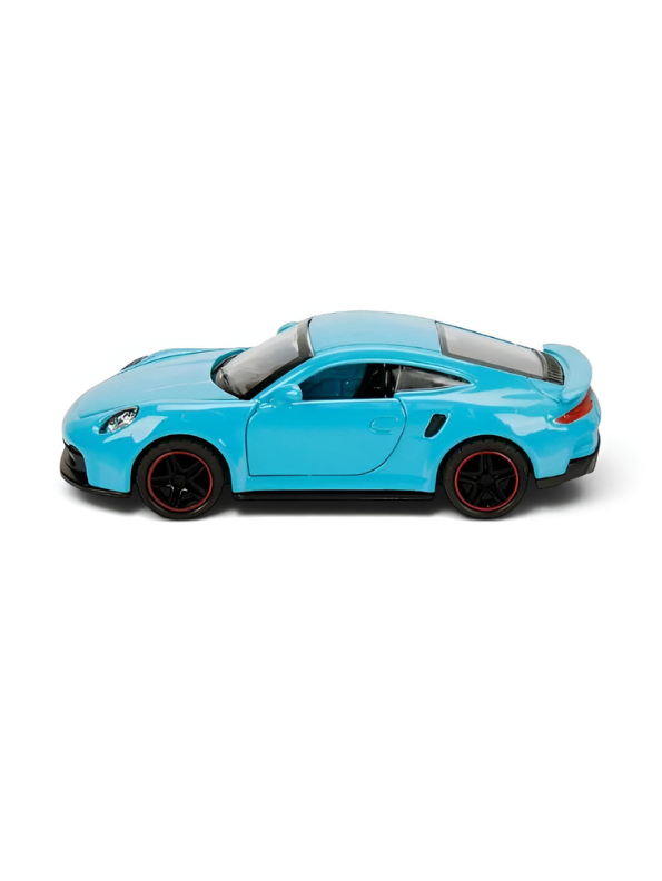 Pack of 4 Die-Cast Metal Supercar Models - 1:43 Scale Pull Back Toy Cars LMI11356.