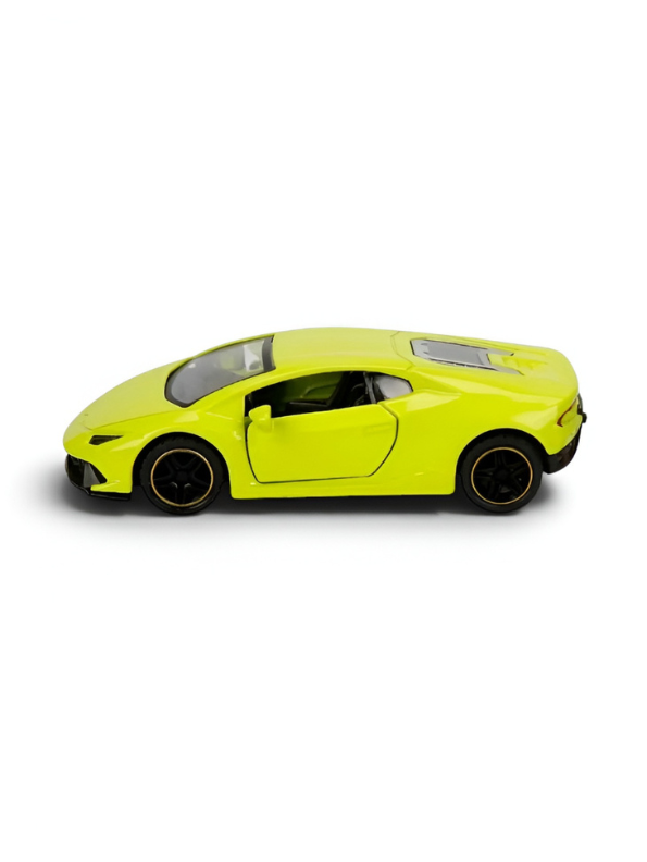 Pack of 4 Die-Cast Metal Supercar Models - 1:43 Scale Pull Back Toy Cars LMI11356.