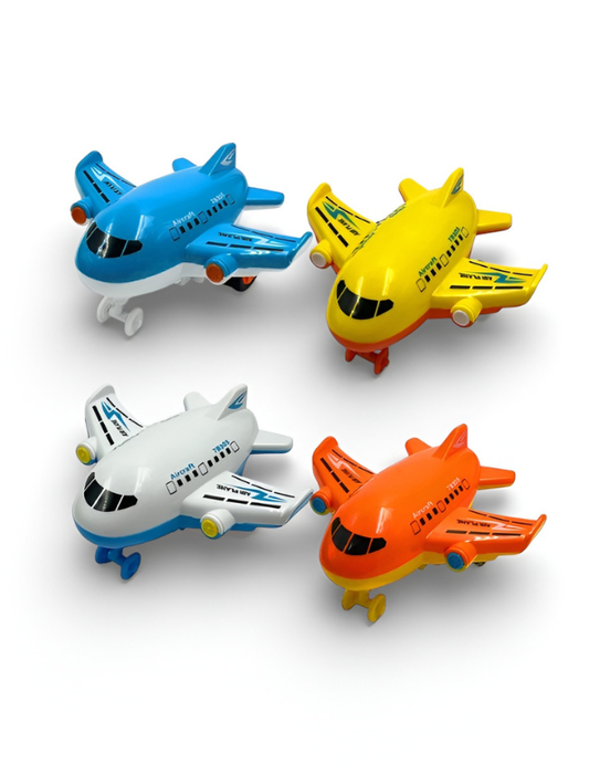 Pack of 4 Friction Powered Aeroplane Toys TV6886.