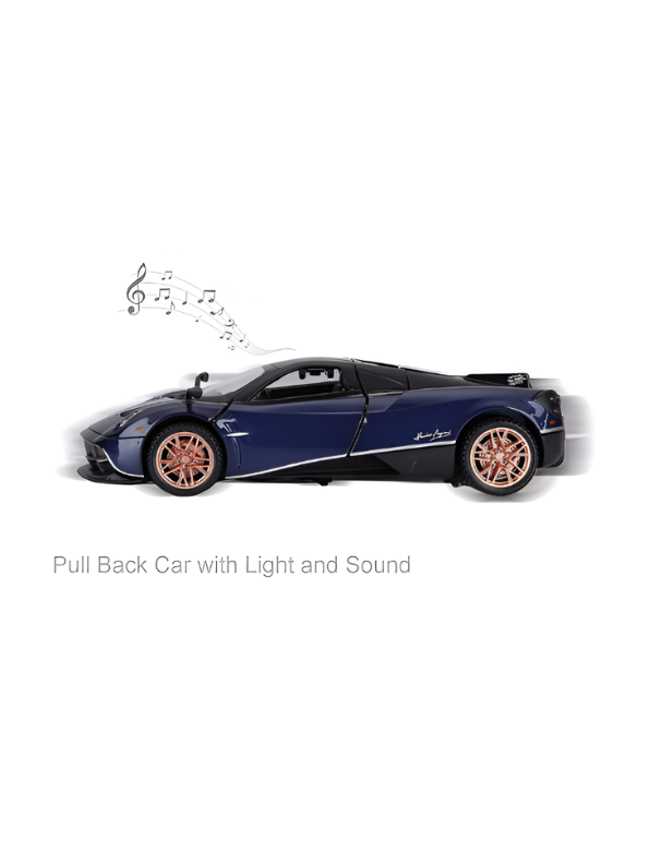 Pagani Huayra 1:35 Scale Die-Cast Model Car – Premium Alloy Sports Car Miniature.