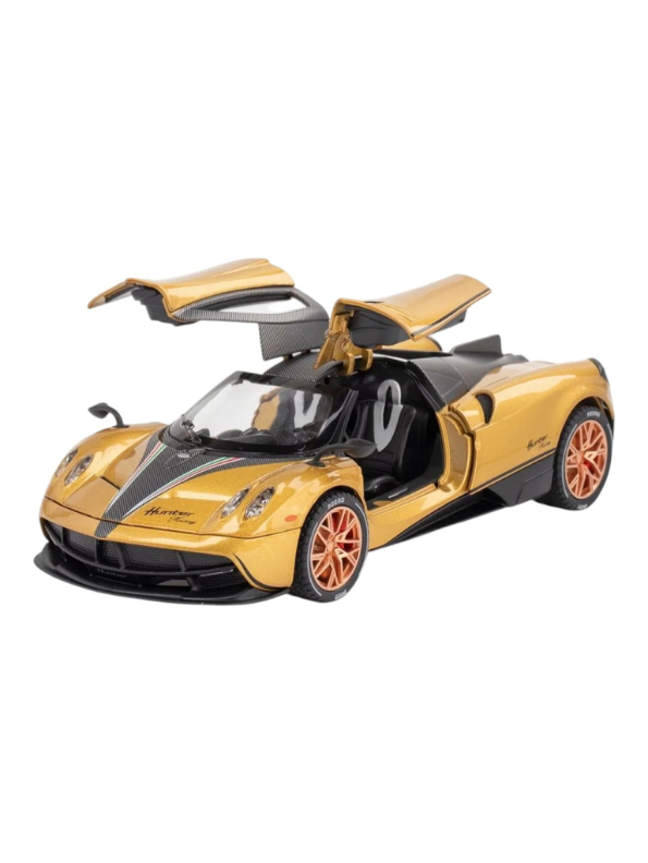 Pagani Huayra Diecast Model Car 1:35 Scale – Luxury Supercar Collectible Gold LMI15656