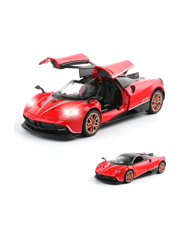 Pagani Huayra Dinastia Diecast Car Model Scale 1:32 – Luxury Hypercar Collectible Replica Red LMI15665.