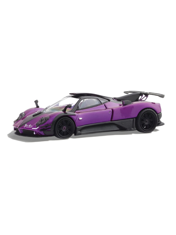 Pagani Zonda HP Diecast Car – High-Quality Scale Model Collectible Car Scale 1:24 Purple LMI16328.