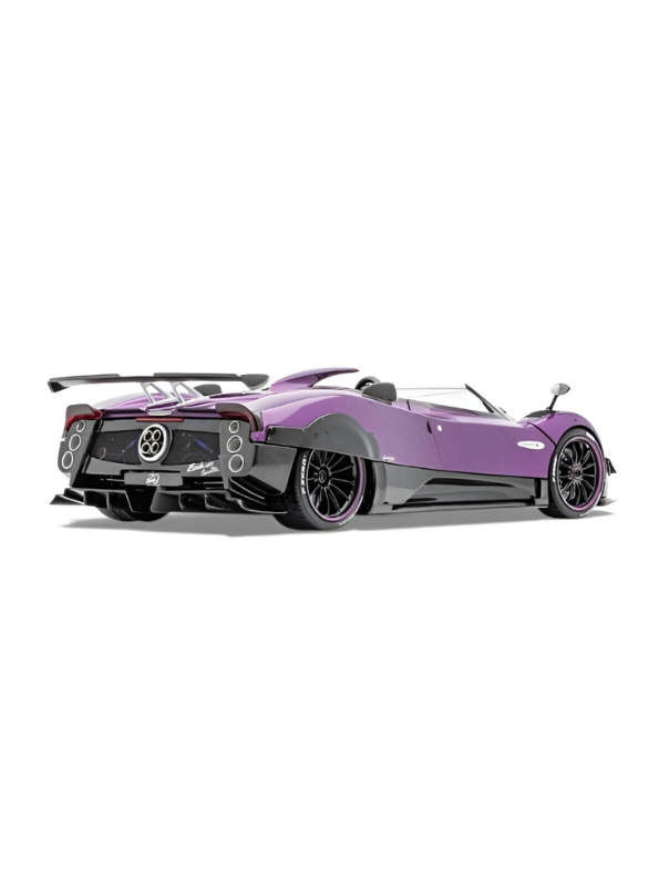 Pagani Zonda HP Diecast Car – High-Quality Scale Model Collectible Car Scale 1:24 Purple LMI16328.