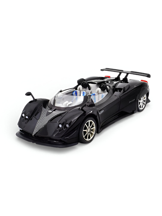 Pagani Zonda HP Diecast Car – High-Quality Scale Model Collectible Car Scale 1:24 Black LMI16328.
