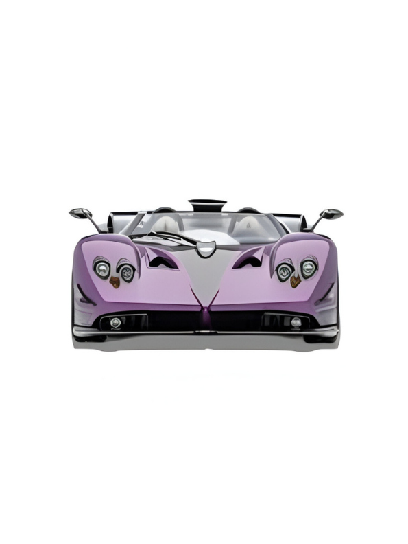 Pagani Zonda HP Diecast Car – High-Quality Scale Model Collectible Car Scale 1:24 Purple LMI16328.