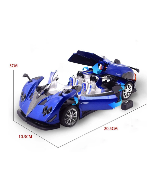 Pagani Zonda HP Diecast Car – High-Quality Scale Model Collectible Car Scale 1:24 LMI16328.