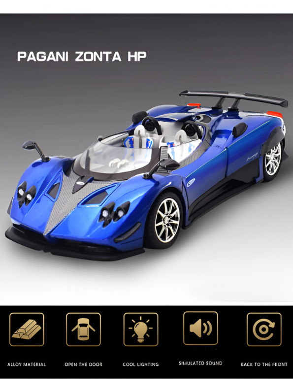 Pagani Zonda HP Diecast Car – High-Quality Scale Model Collectible Car Scale 1:24 LMI16328.