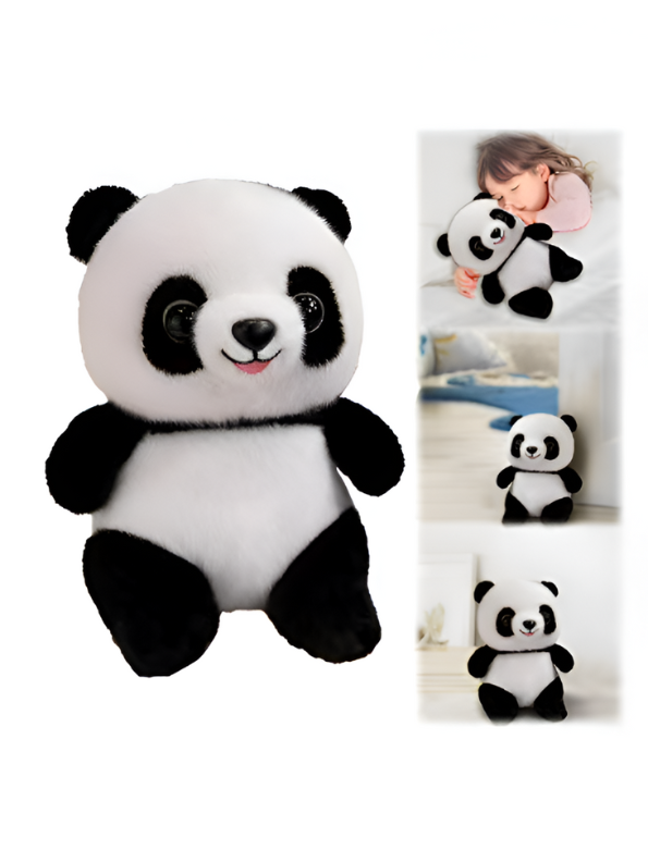 Panda Plushie - 8 inch Super Soft & Squishy Stuffed Toy for All Ages LMI11101.