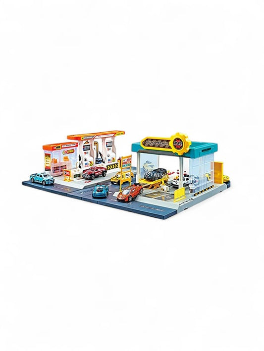 Parking Lot Race Track Toy For Kids - Multi-Level Racing Fun | NX-O-24 - Toyloft