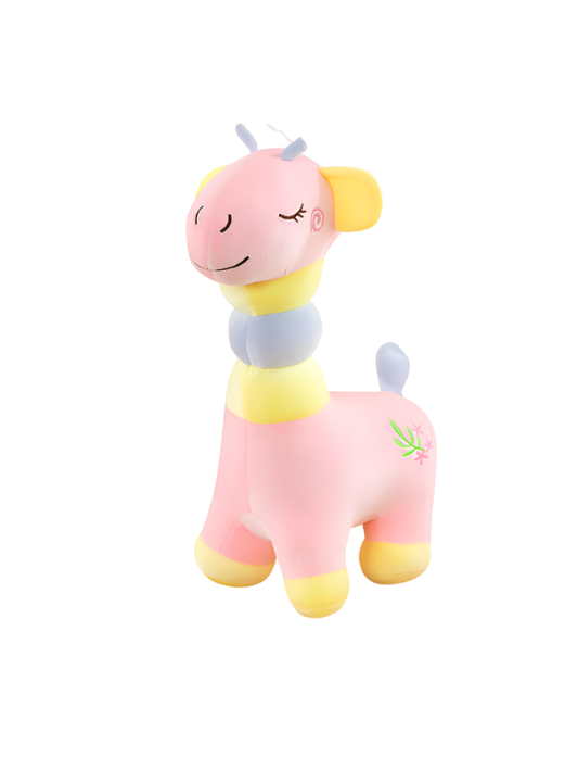 Pastel Giraffe Plush Toy – Soft Long Neck Stuffed Giraffe Doll ST9078.