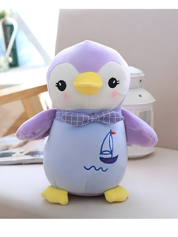 Penguin Soft Toy For Kids - Purple (MS-M-3)