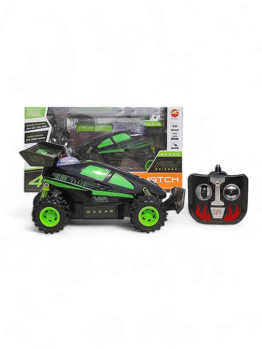 Perfect Match Remote Control Stunt Car - Green (L-99) - Toyloft