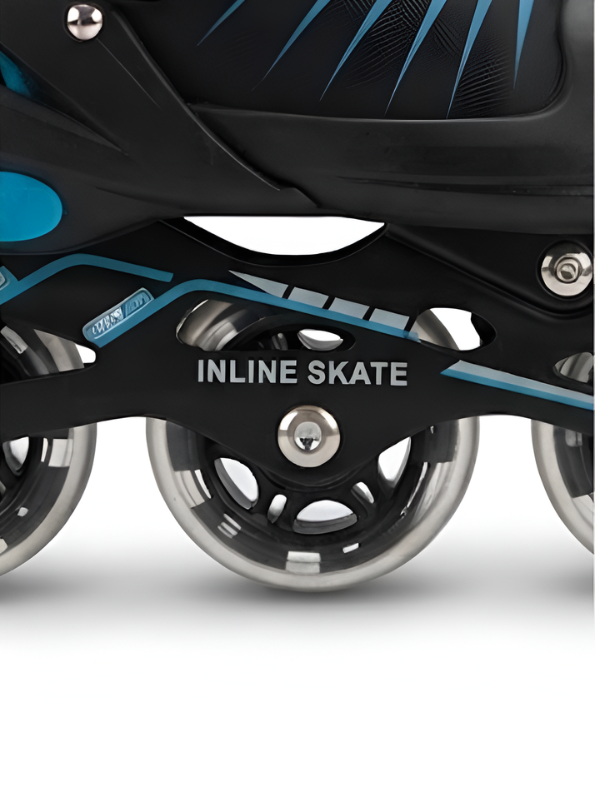 Performance Inline Skates with Adjustable Size.