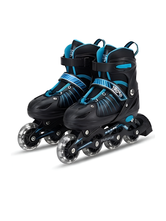 Performance Inline Skates with Adjustable Size.