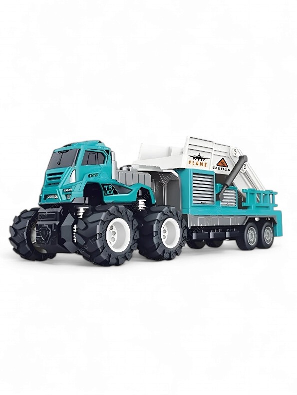 Transport Truck Toy For Kids - Green - (MS-JLY-24)