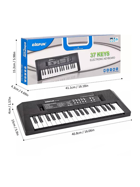 Piano 37 Keys Keyboard Toy With Mic Sing Music