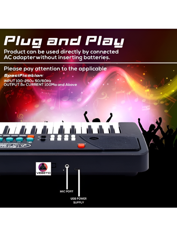 Piano Keyboard for Kids MD487.