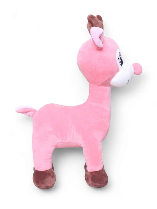 Pink - Deer Stuffed Toy For Kids - 40 CM (MS-May-4)