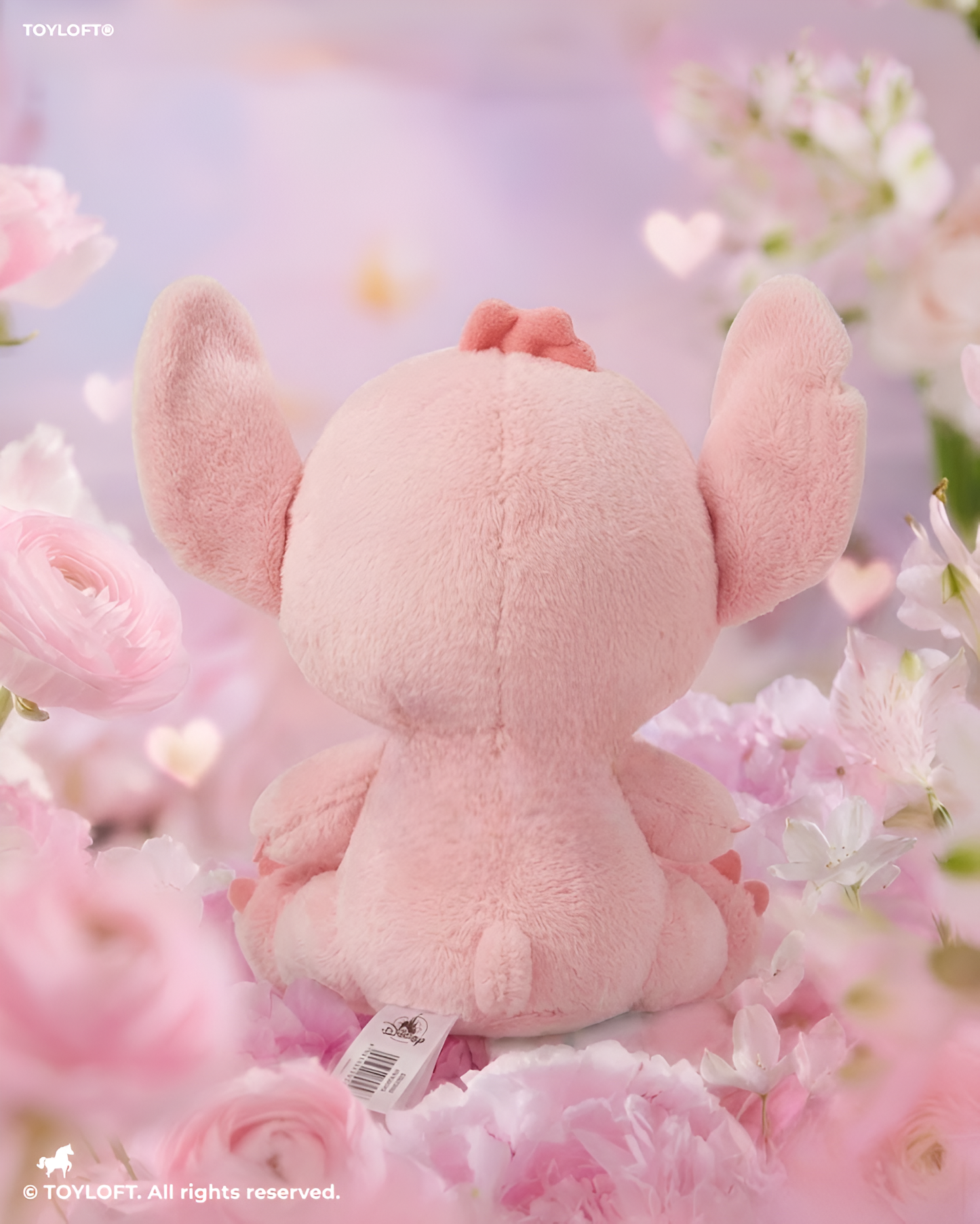 Pink Angel Plush Toy 12-Inch – Cute Soft Stuffed Animal for Kids.