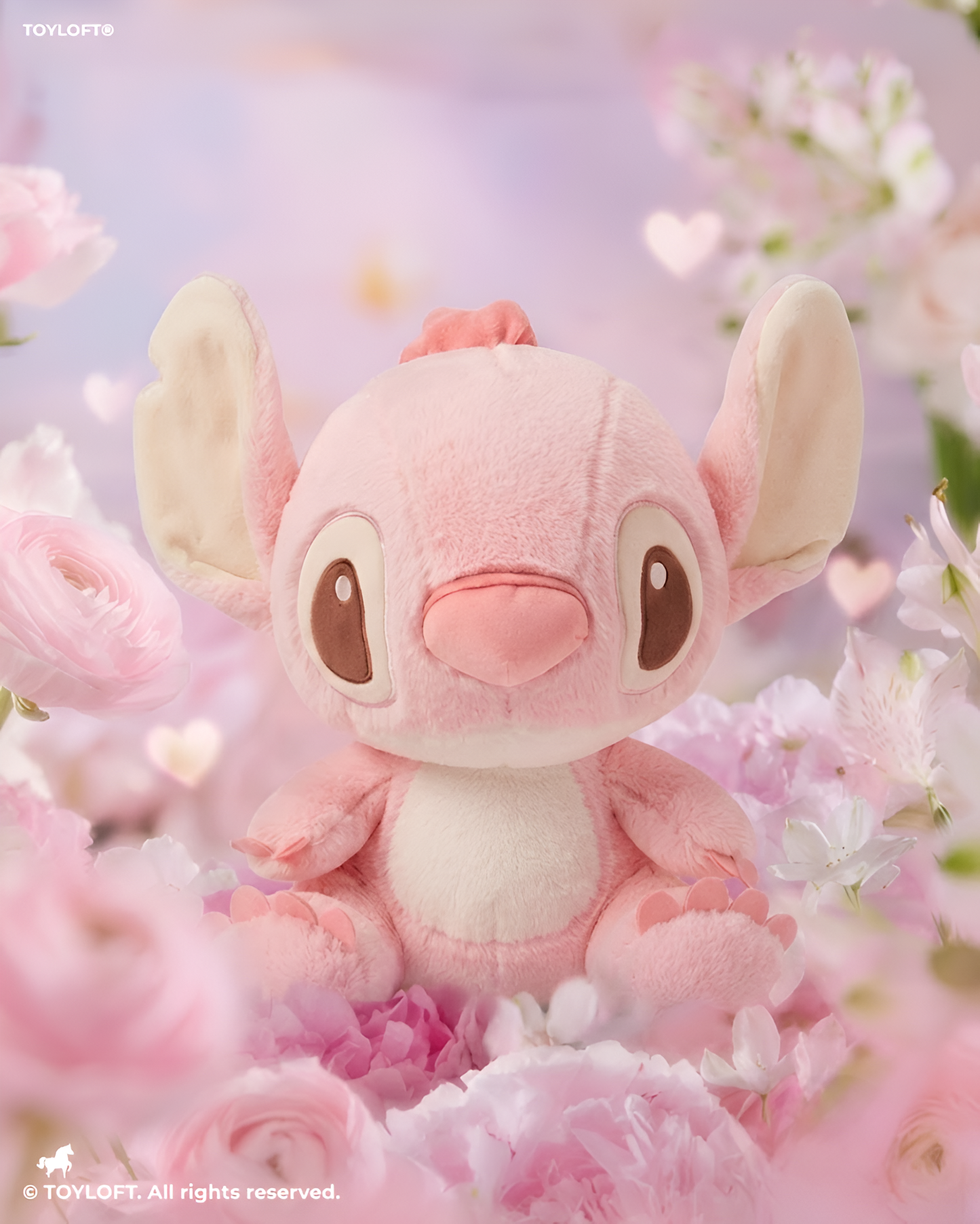 Pink Angel Plush Toy 12-Inch – Cute Soft Stuffed Animal for Kids.