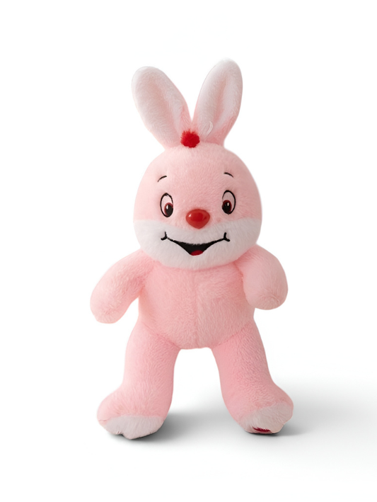 Pink Bunny Plush Toy – 8 Inch Soft Stuffed Rabbit, Cute Cuddly Bunny Doll ST14753.