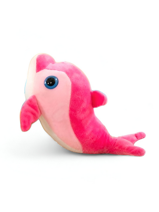 Pink Dolphin Plush Toy – 7 Inch Soft Stuffed Animal for Kids LMI11919.