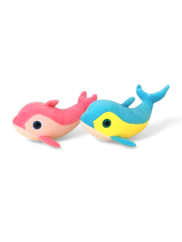 Blue Dolphin Plush Toy – 7 Inch Soft Stuffed Animal for Kids LMI11919.