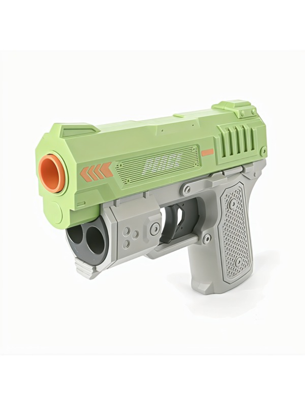 Pioneer 2-in-1 Toy Foam Blaster Set – Manual M1911 Pistol & Revolver with 10 EVA Suction Dart Bullets for Kids Age 6+  LMI16094