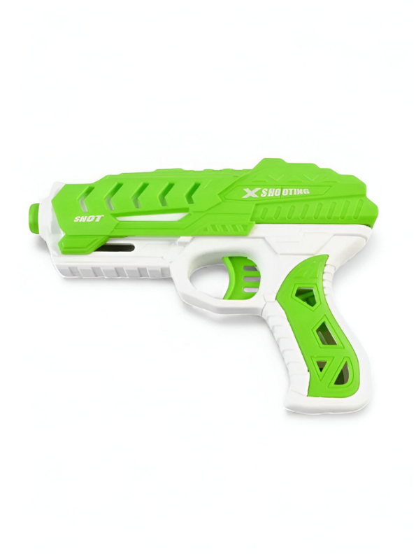 Pistol Shooting Soft Bullets – Safe Soft Bullet Toy Gun for Kids | Foam Dart Pistol with Easy Trigger Action Green LMI15184.