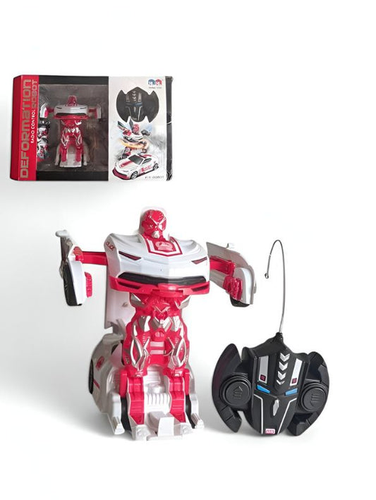 Police Deformation Robot - Remote Control Police Deformation Robot Toy for Kids.
