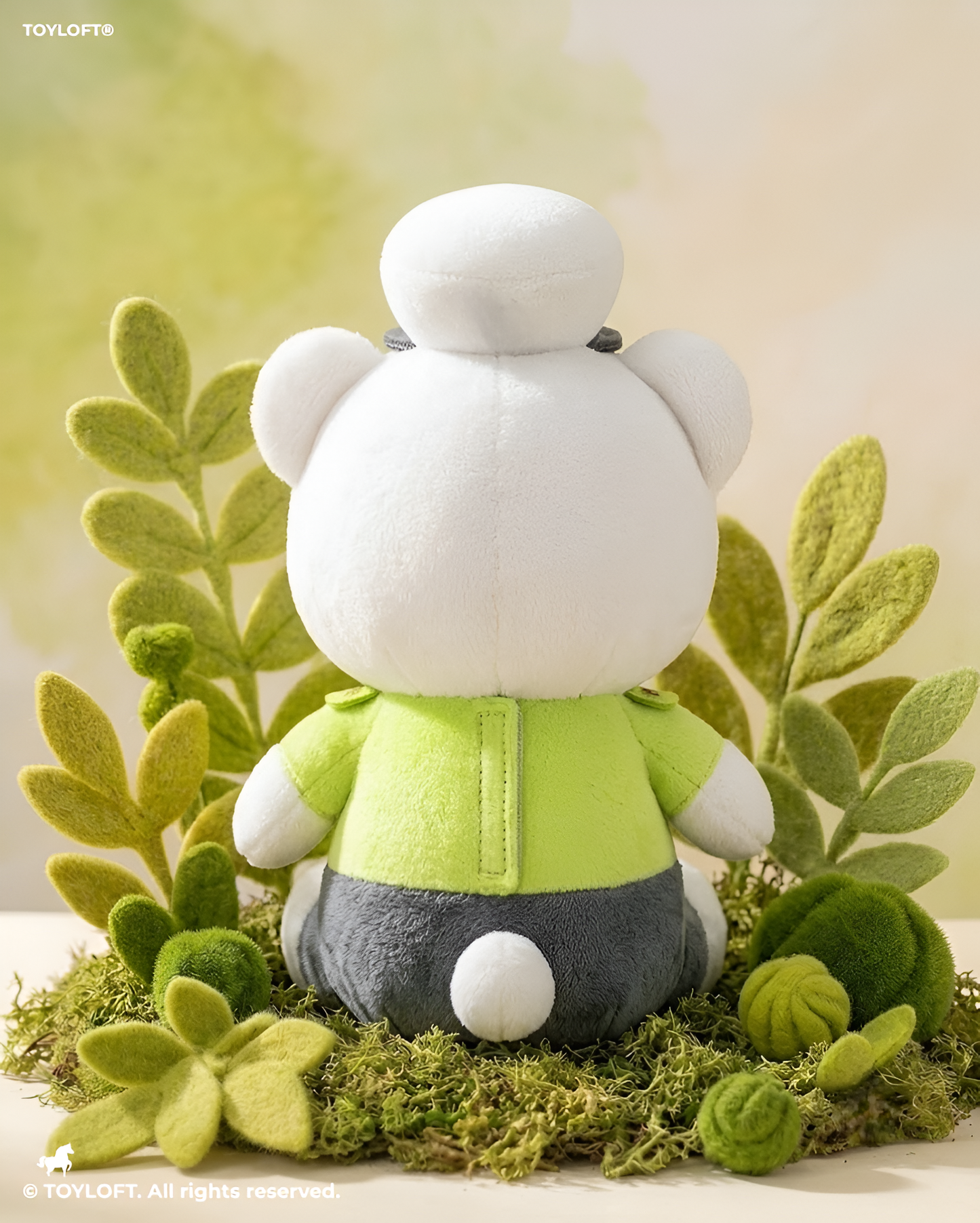Police Officer Teddy Bear Plush Toy 8 Inch Green ST16794.
