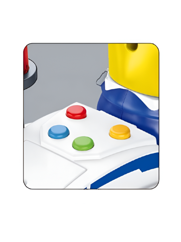 Police Patrol Motorcycle Toy - Cool Headlight, Music, Flashing Lights & Movable Officer Figure LMI15708.