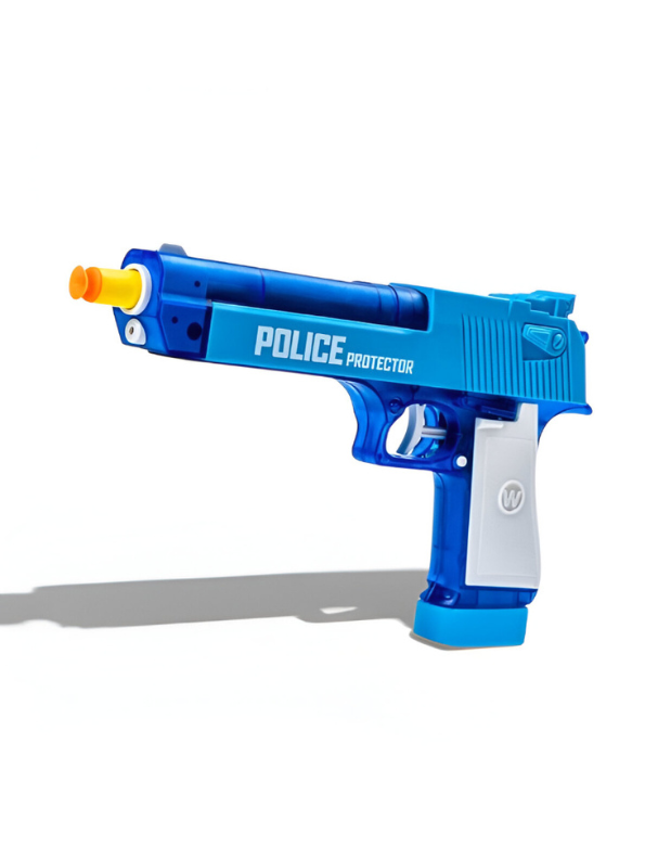 Police Protector Toy Gun for Kids – Cutie Soldier Soft Bullet Shooter LMI11229.