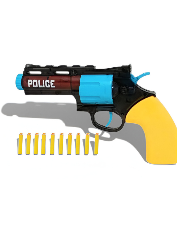 Police Rifle Toy Gun with Soft Bullets – Safe Role Play Shooter for Kids LMI11213.