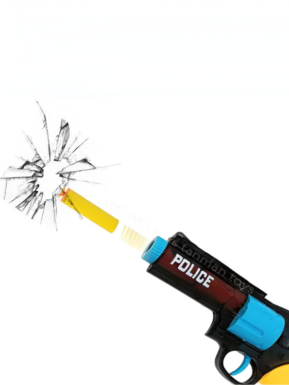 Police Rifle Toy Gun with Soft Bullets – Safe Role Play Shooter for Kids LMI11213.