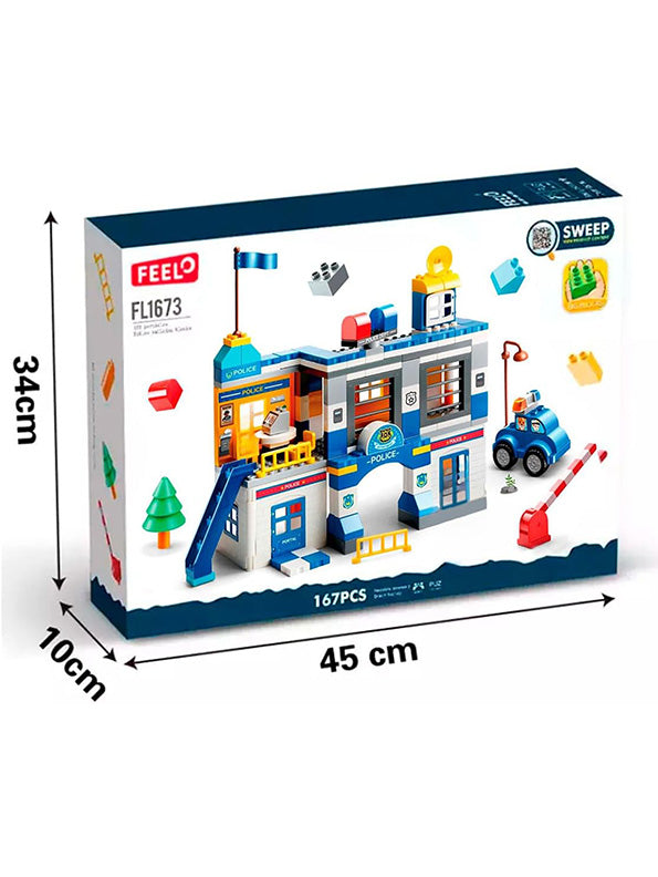 Police Station Building Set For Kids (NX.L-9)