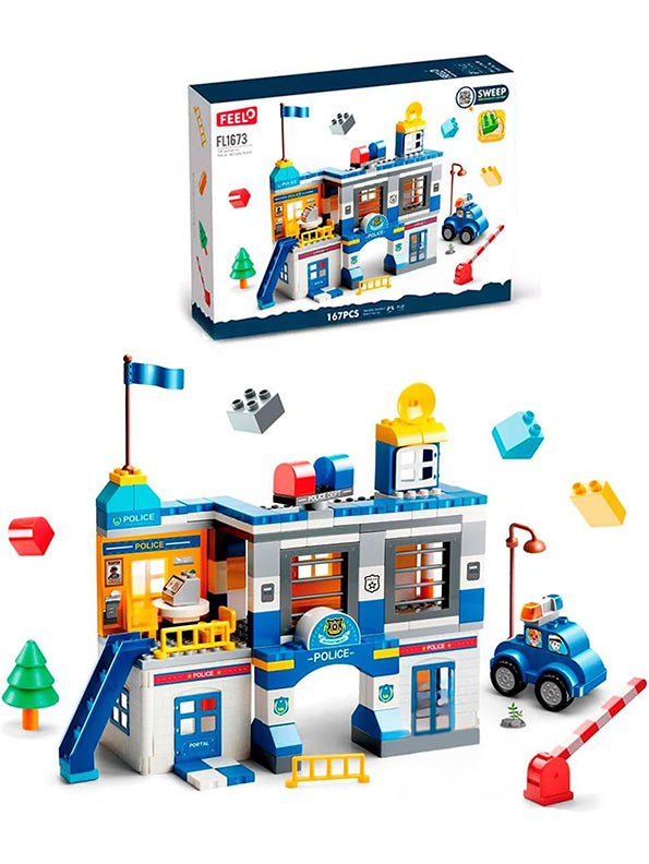 Police Station Building Set For Kids (NX.L-9)