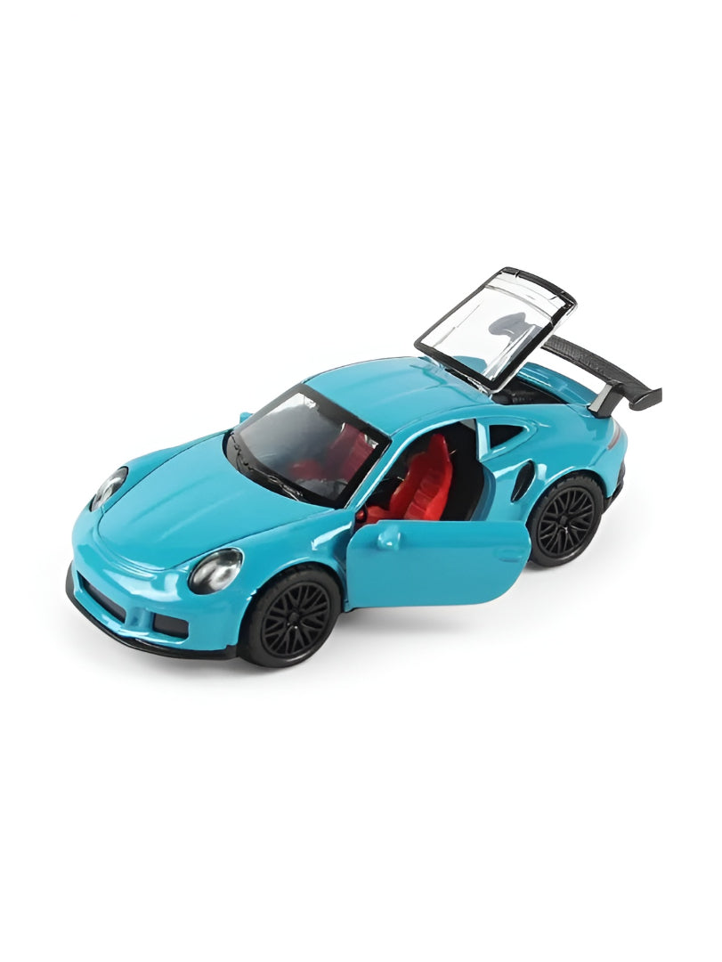 Porsche 911 GT3 RS 1:36 Scale Diecast Car Blue LMI13617.