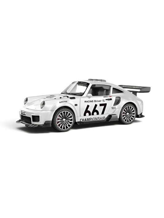 Porsche 911 Sports Model Car with Realistic Spray Smoke TV6654.