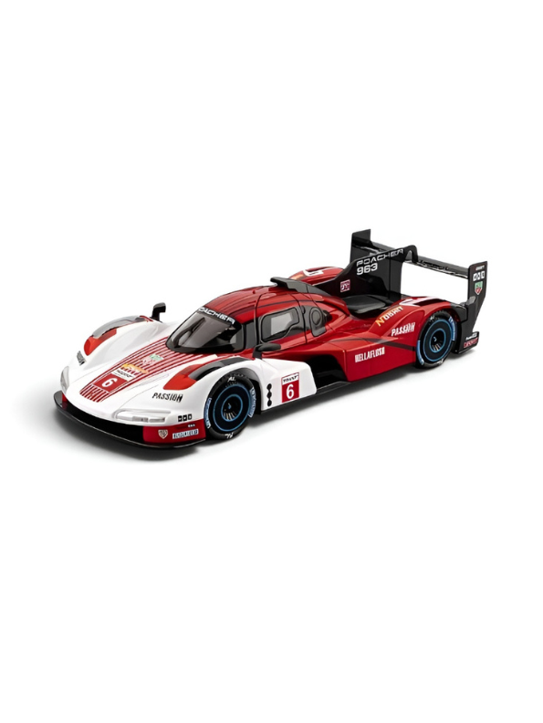 Porsche 963 LMDh Hypercar Diecast Model Car 1:22 Scale MD609.