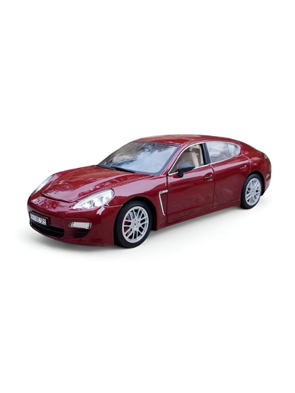 Red - Porsche Panamera – Diecast Alloy Sports Car | Miniature Toy with Openable Doors for Kids & Collectors Scale 1:18 LMI15142.