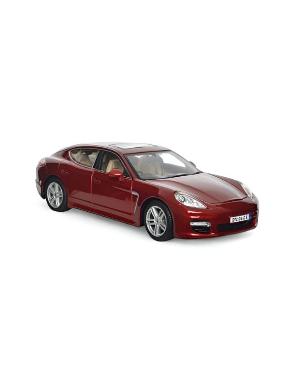 Red - Porsche Panamera – Diecast Alloy Sports Car | Miniature Toy with Openable Doors for Kids & Collectors Scale 1:18 LMI15142.